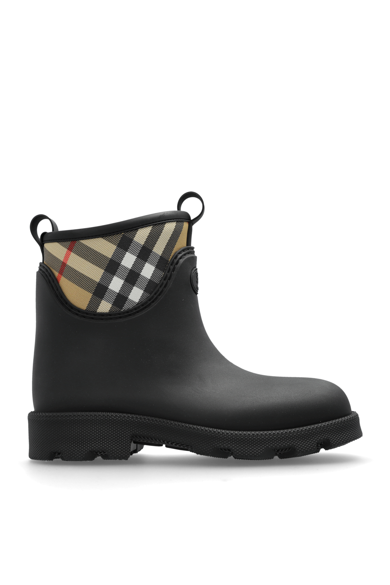 レインブーツ Burberry FW25 'Marsh Stamp' ankle boots (8111712 BLACK) Black Marsh Stamp wellington boots Burberry - Vitkac Canada